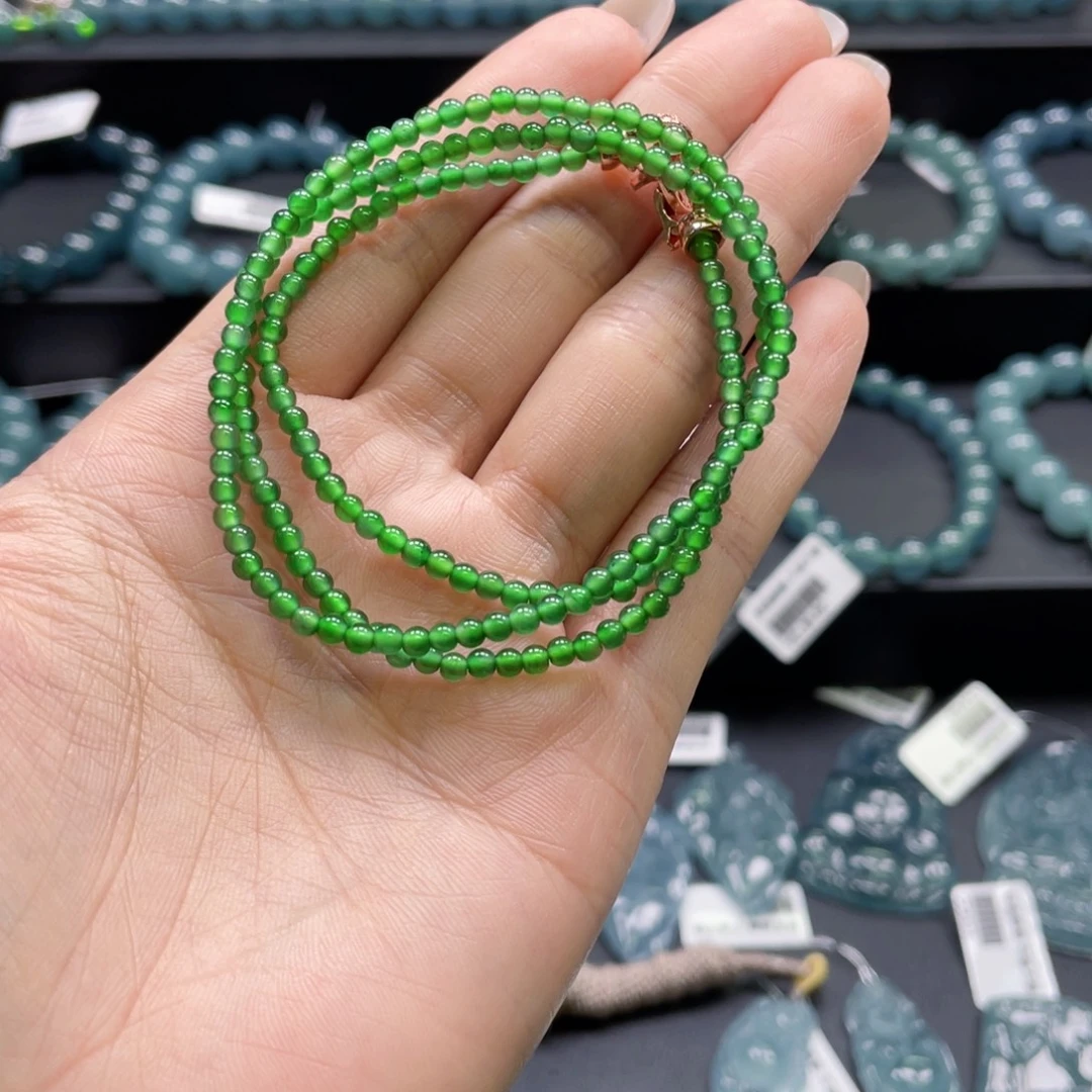 翡翠未镶嵌颈饰卡3