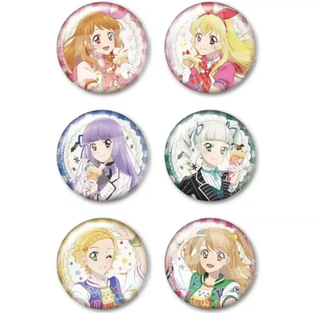 偶像活动 可丽饼二弹 徽章【盲盒 主播代拆】