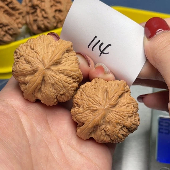 文玩核桃把件粗筋40