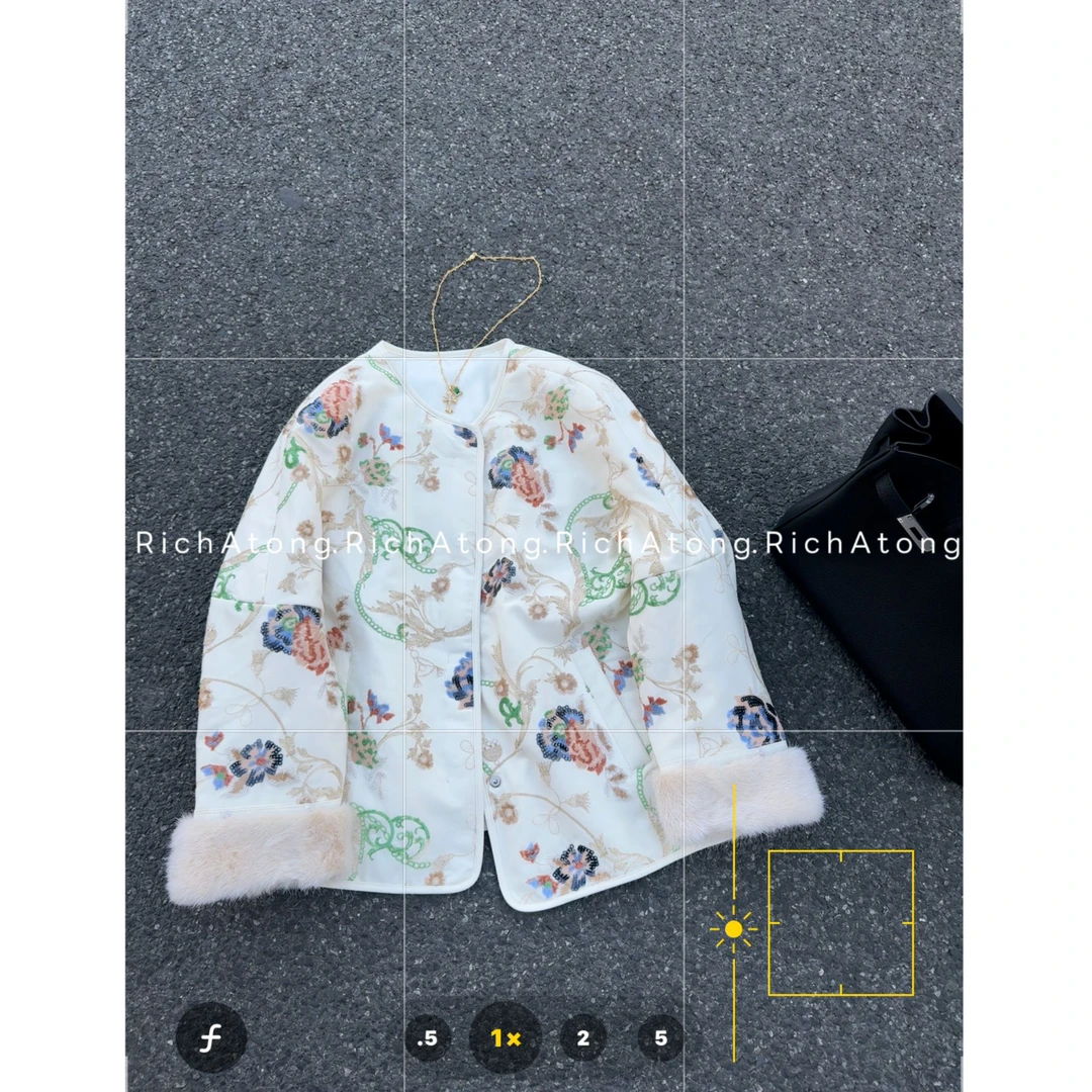 atong/阿彤-【锦上添花】-2025重工刺绣新中式国风保暖外套