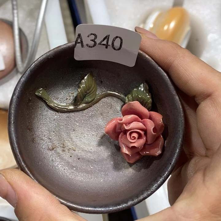 柴烧裸烧纯手工制作瑕疵不退不换