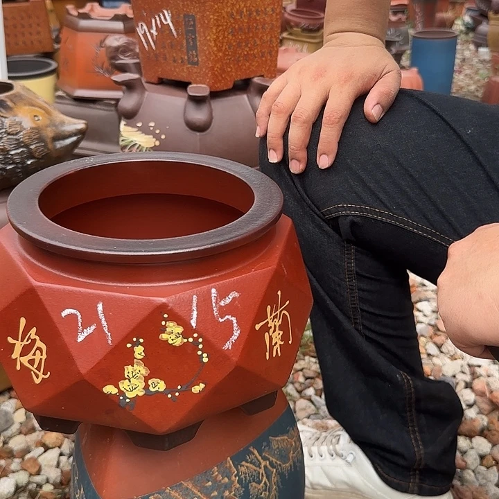 紫砂花盆紫砂花盆景盆