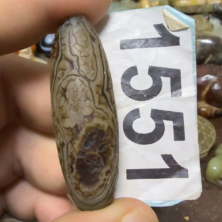 二***爷玛瑙/玉髓未镶嵌颈饰