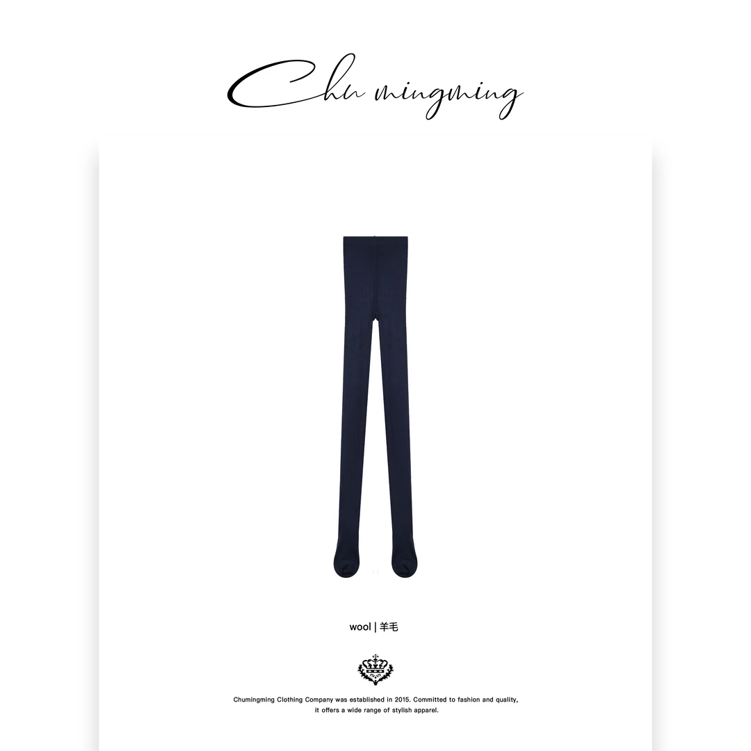 【CHU/2025SSNEW】原创设计 YM连脚袜SP2502