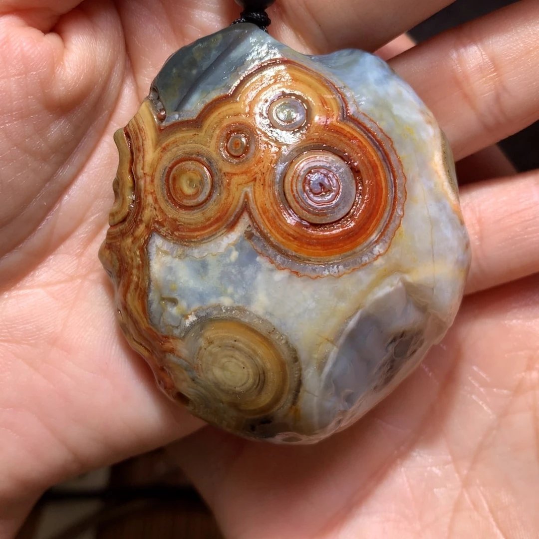 未镶嵌玛瑙/玉髓珠宝半成品