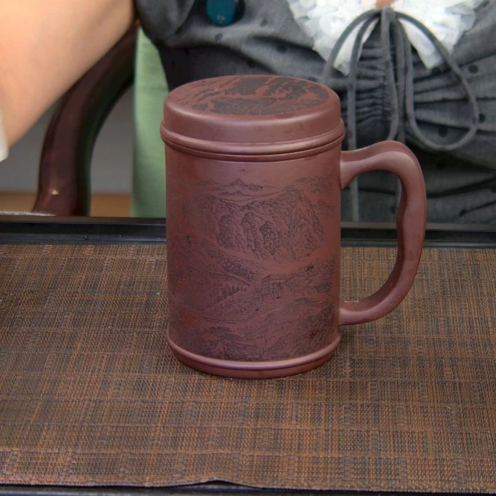茶杯紫砂高货放漏