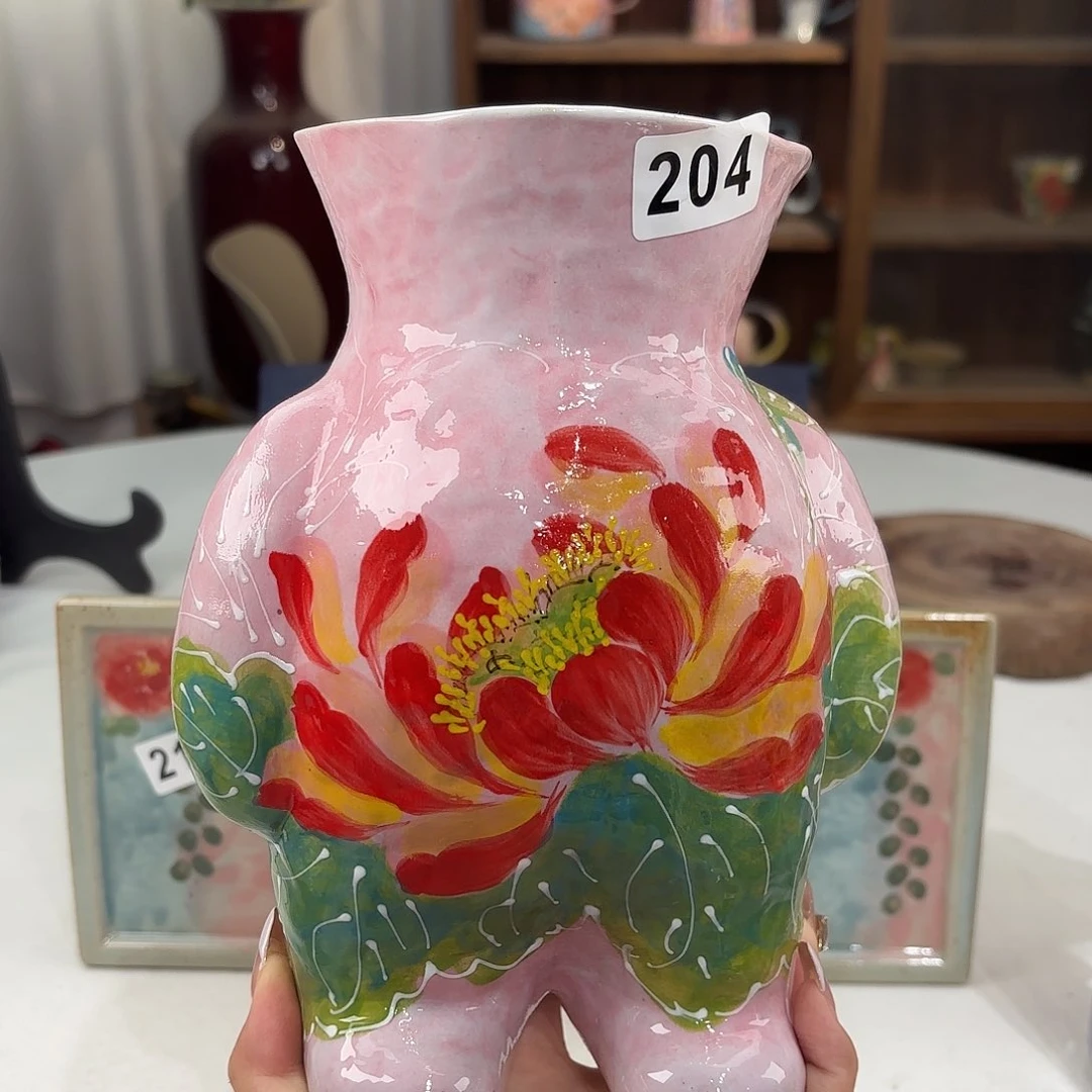 景德镇手绘高温釉下彩陶瓷茶具