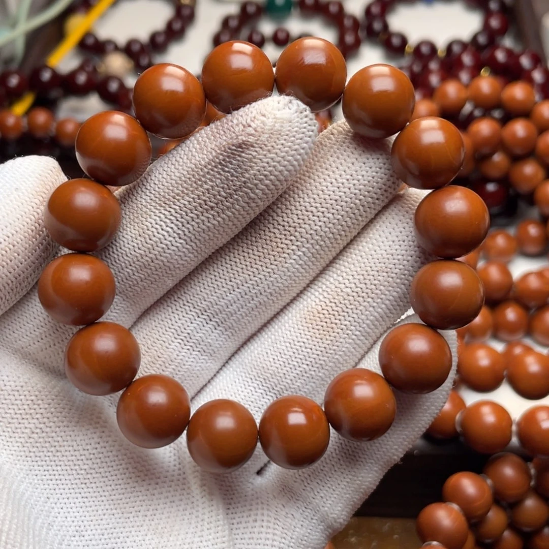 橄榄核吊坠1.3 精品毕业圆孔超小孔