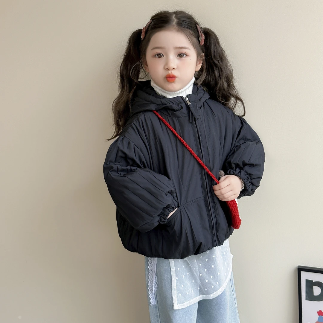 女童连帽外套2025新款秋装儿童装早秋洋气小女孩宝宝秋季时髦上衣