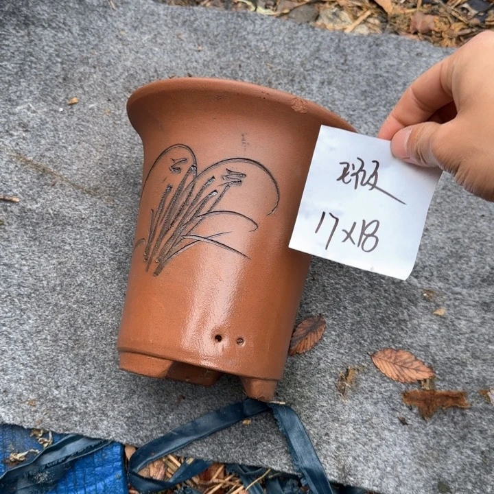 紫砂花盆特价清仓
