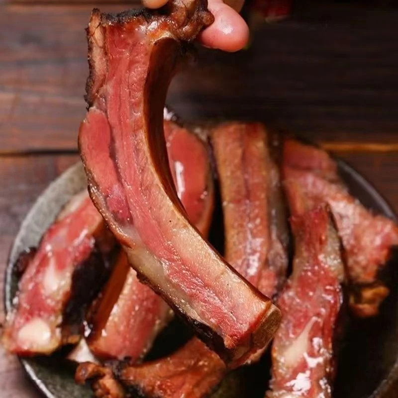 正宗农家腊排骨农家百枝烟熏腊排骨四川重庆特产1斤家乡特产腊味