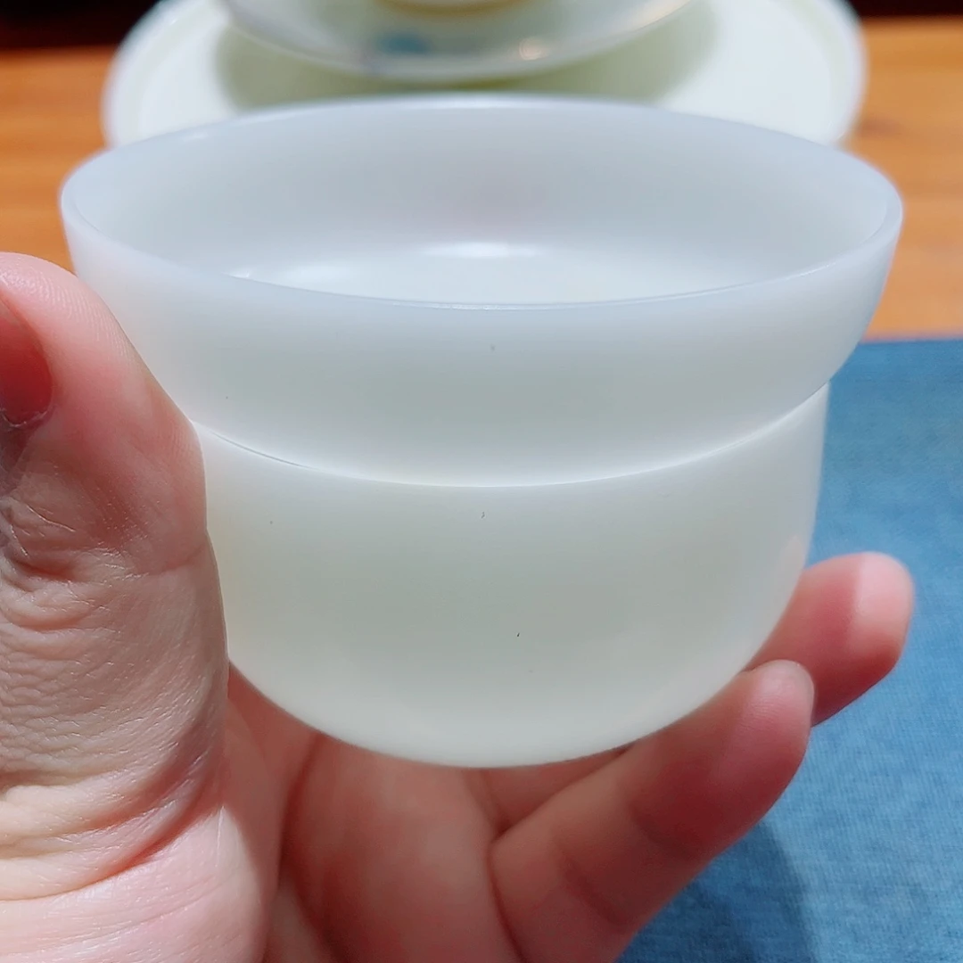 陶瓷素烧璞玉茶漏1111