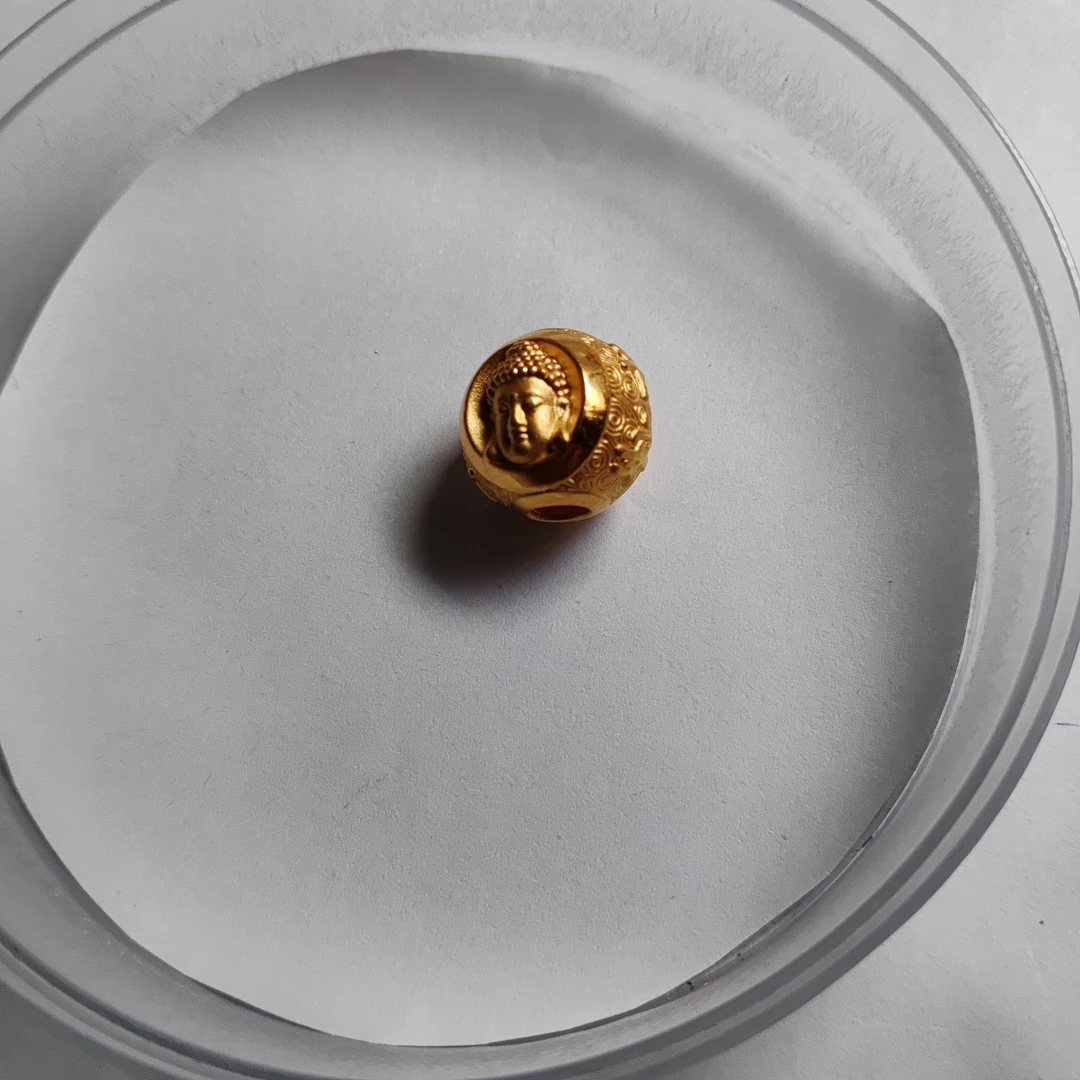 金元宝足金999貔貅珠子首饰