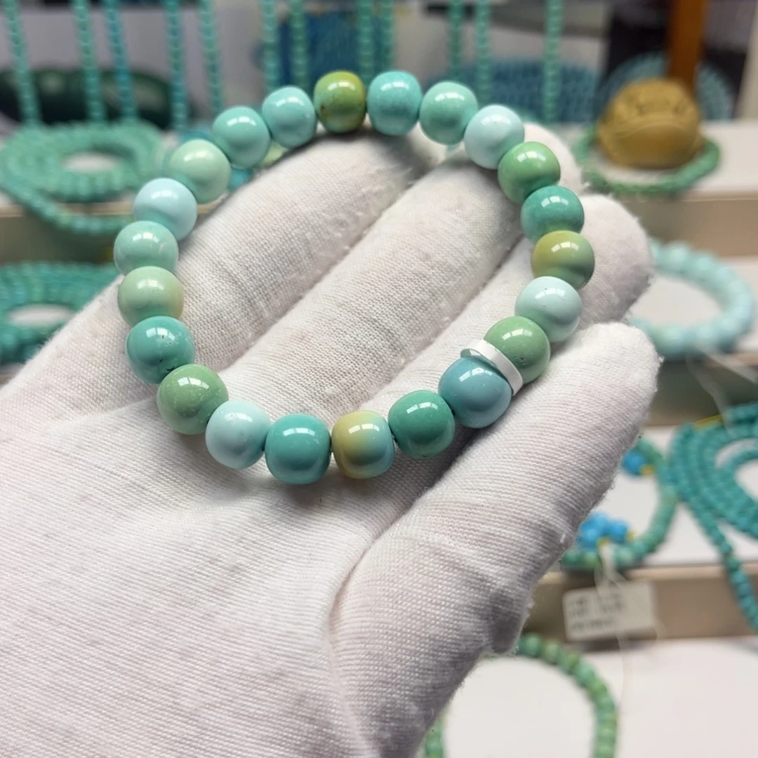 绿松石未镶嵌手链