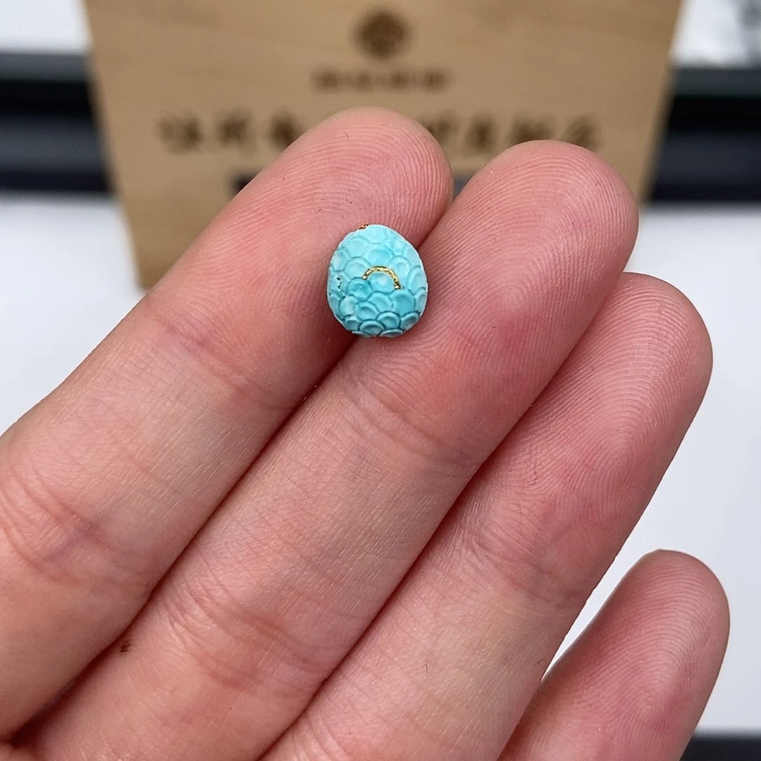 未镶嵌绿松石珠宝奇石