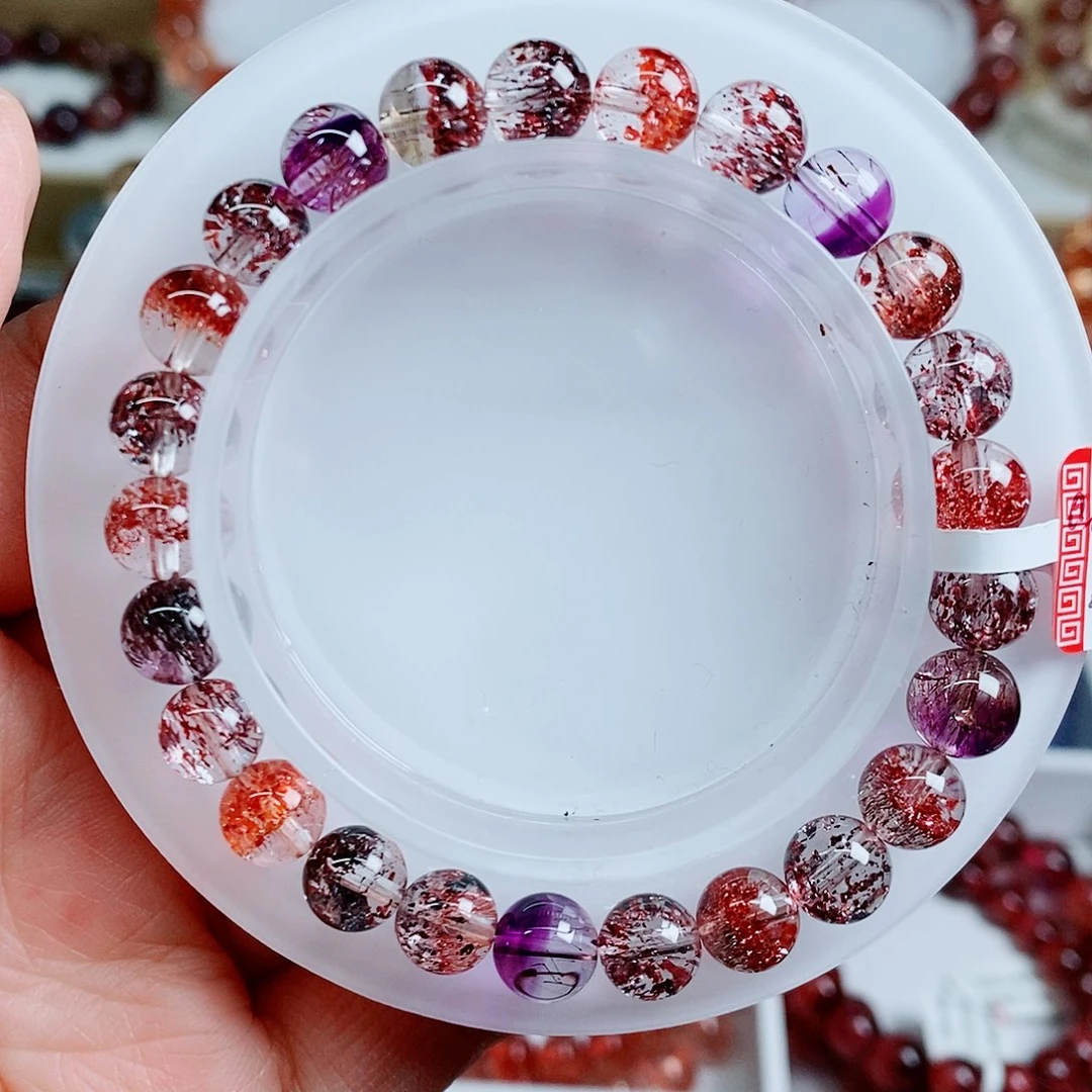 未镶嵌水晶手串彩梅