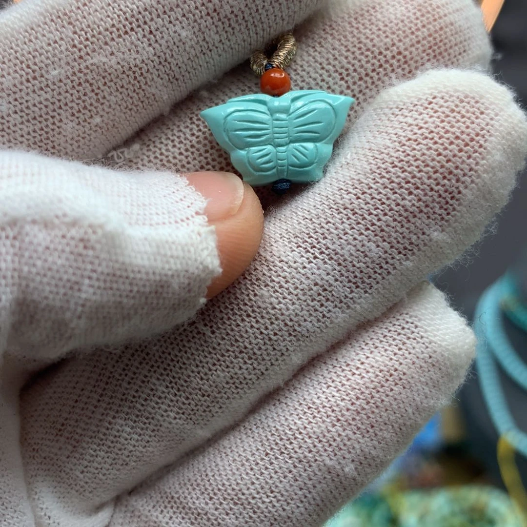 绿松石挂件未镶嵌