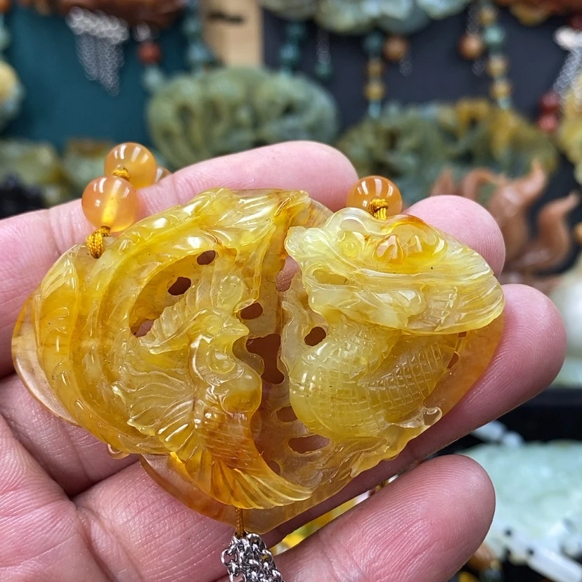 【闪购商品】未镶嵌蛇纹石玉吊坠