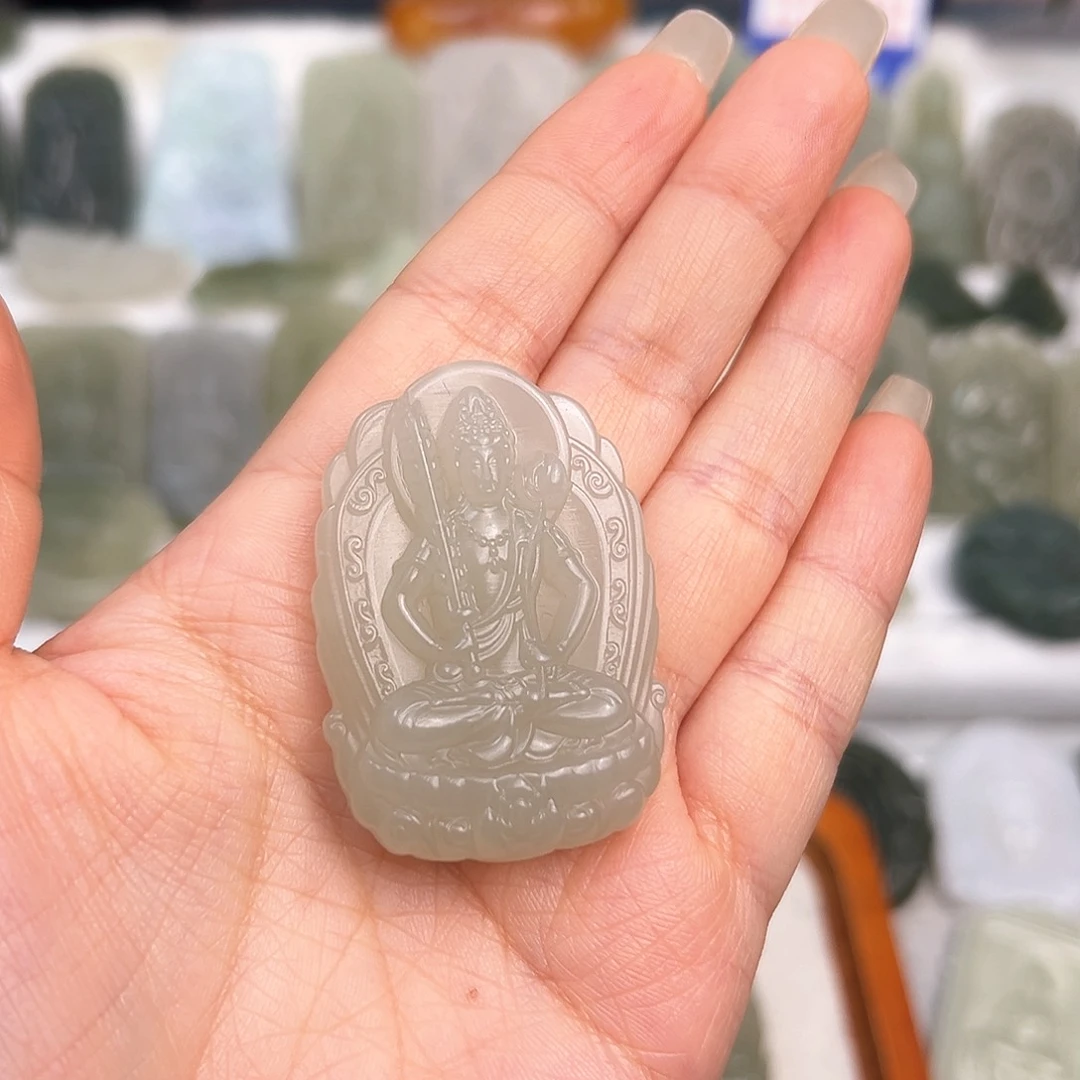 颈饰未镶嵌和田玉清**香