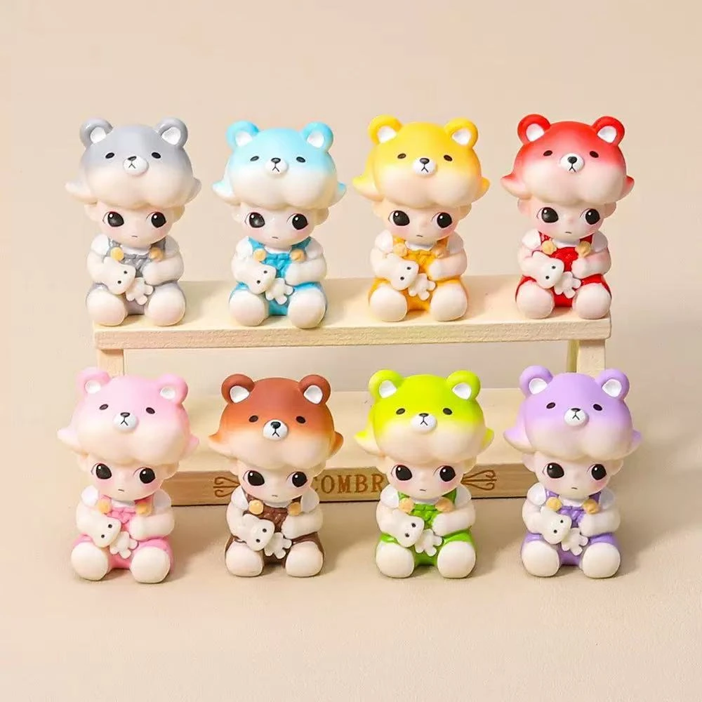 熊头dimo超可爱重工系列桌面车载摆件生日礼物卧室工艺品创意