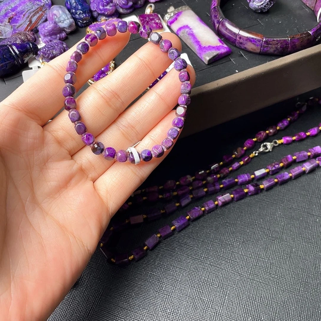 苏纪石（舒俱来）未镶嵌手链