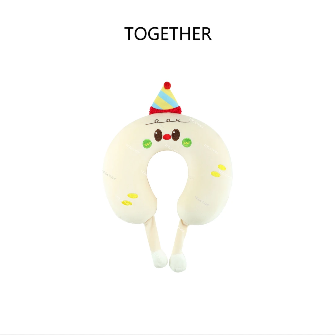 【TOGETHER】可爱卡通甜甜圈记忆棉U型枕#GD176