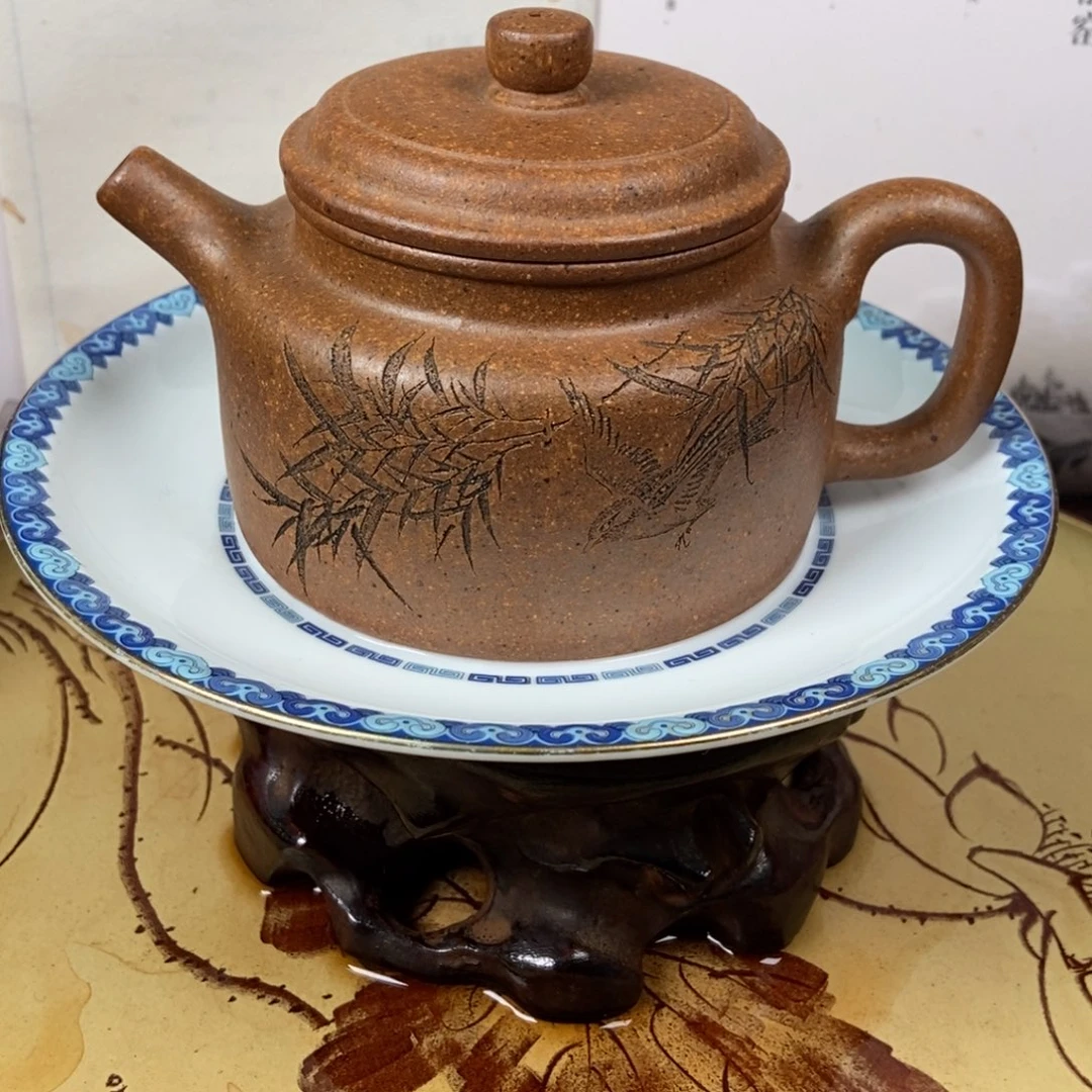 紫砂茶壶全手240 容量宜兴紫砂壶