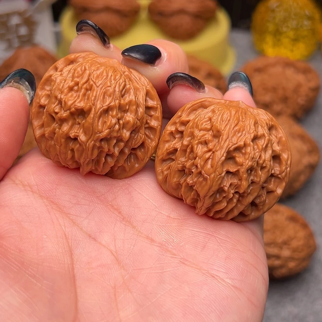 把件文玩核桃毕业精品精配山地磨正磨36.5全品