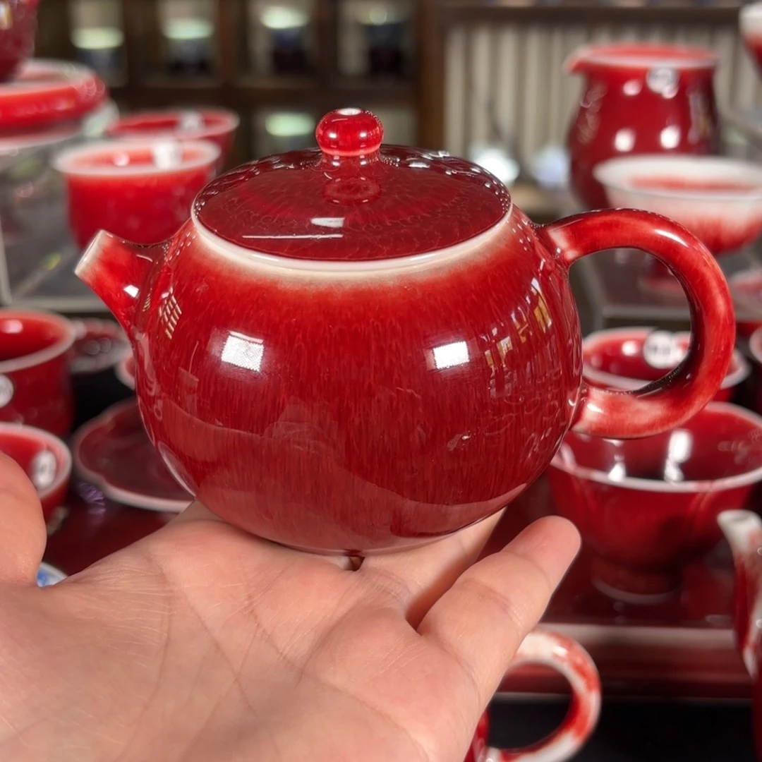 杯子清*之景德镇原矿郎红杯