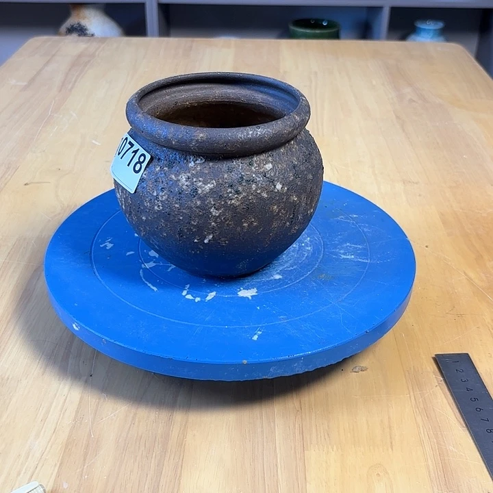 摆件陶瓷花瓶摆件口10 个12，0718