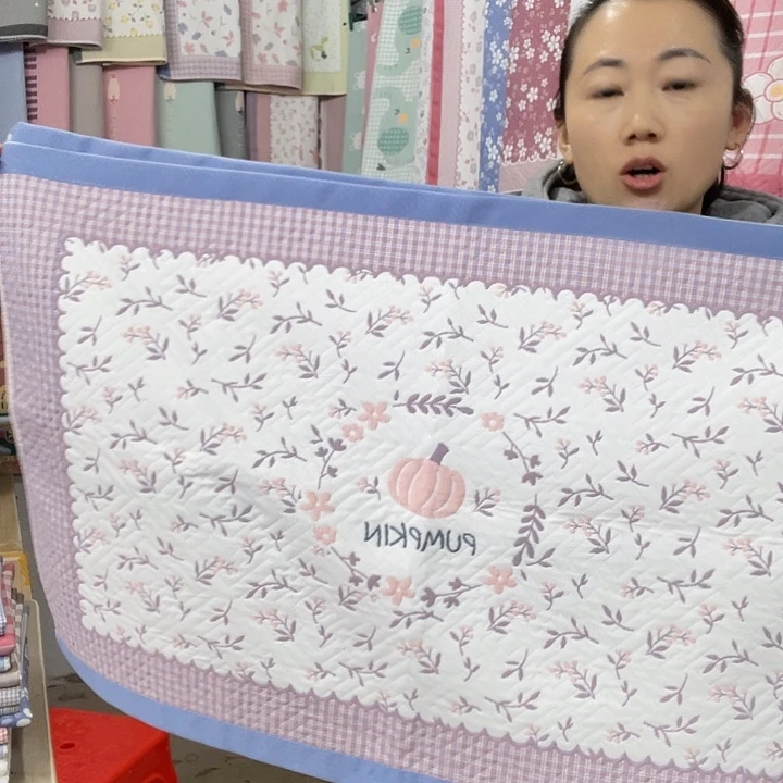 棉特价促销蓝色南瓜