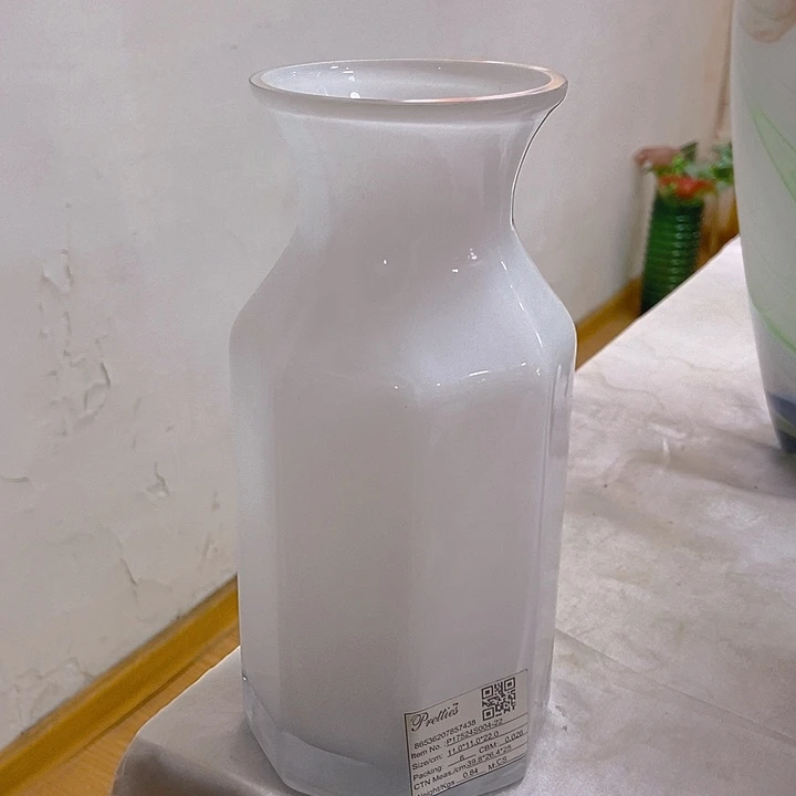 复合琉璃花瓶高22口6