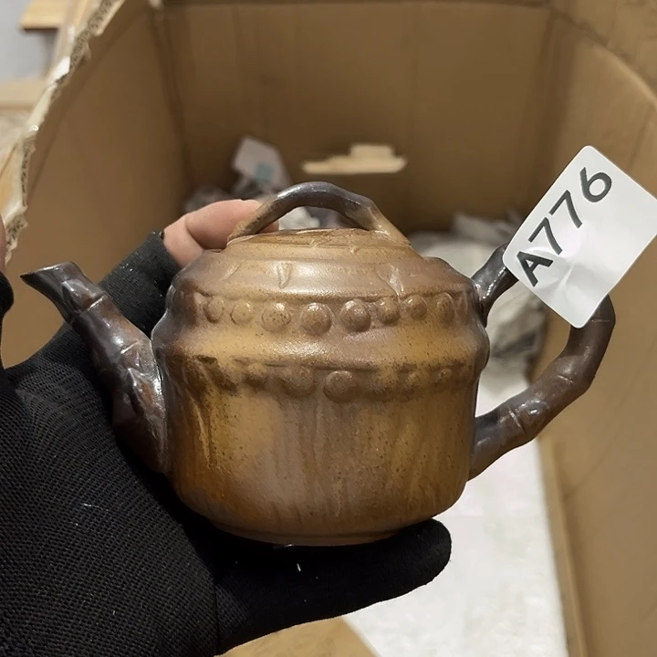 瓷片茶摆件工艺品摆件666