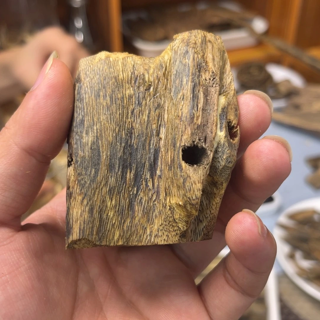 沉香沉香碎屑红骨42克