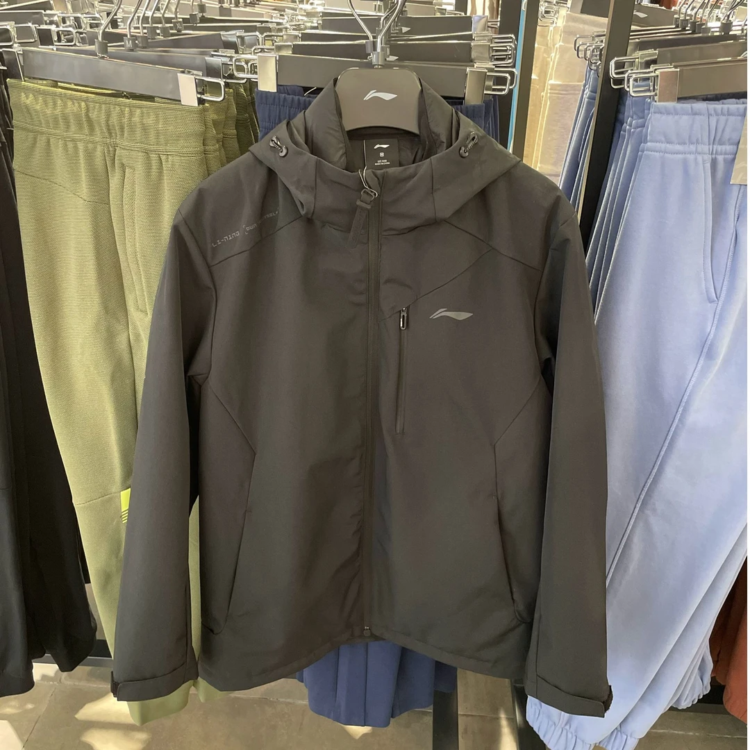 单外套<B品以直播展示为准>李宁休闲外套冬季外套男款AWBU063