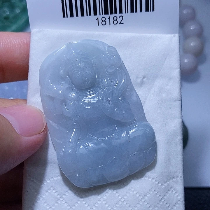 颈饰未镶嵌翡翠天光墟翡翠市场现金代购