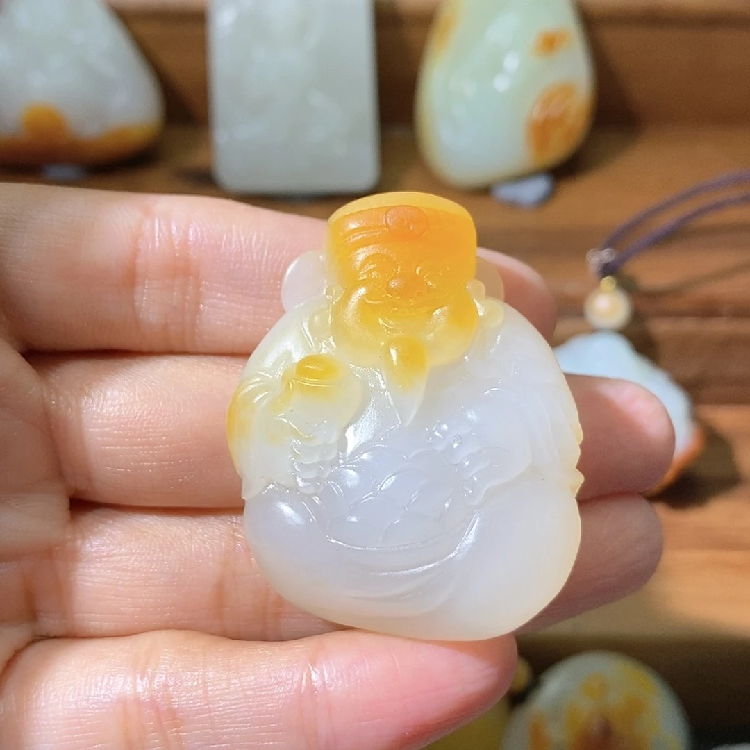 【闪购商品】和田玉未镶嵌挂件
