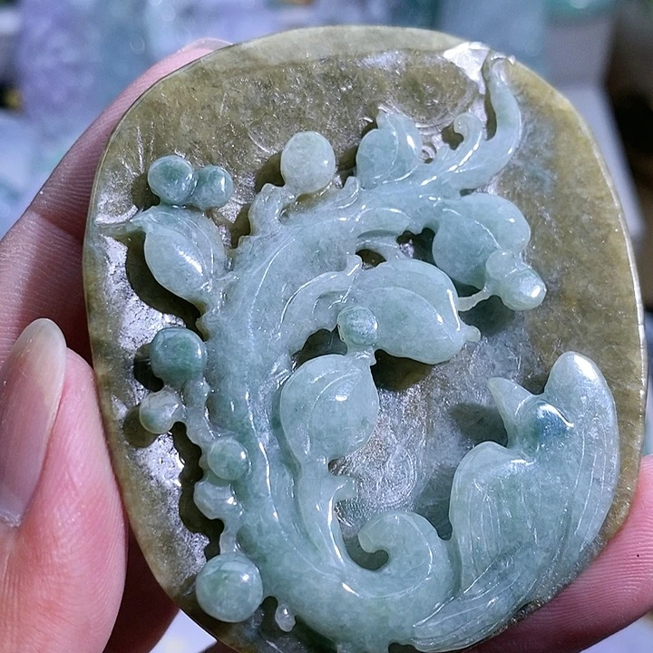 【闪购商品】翡翠挂件未镶嵌11111111111