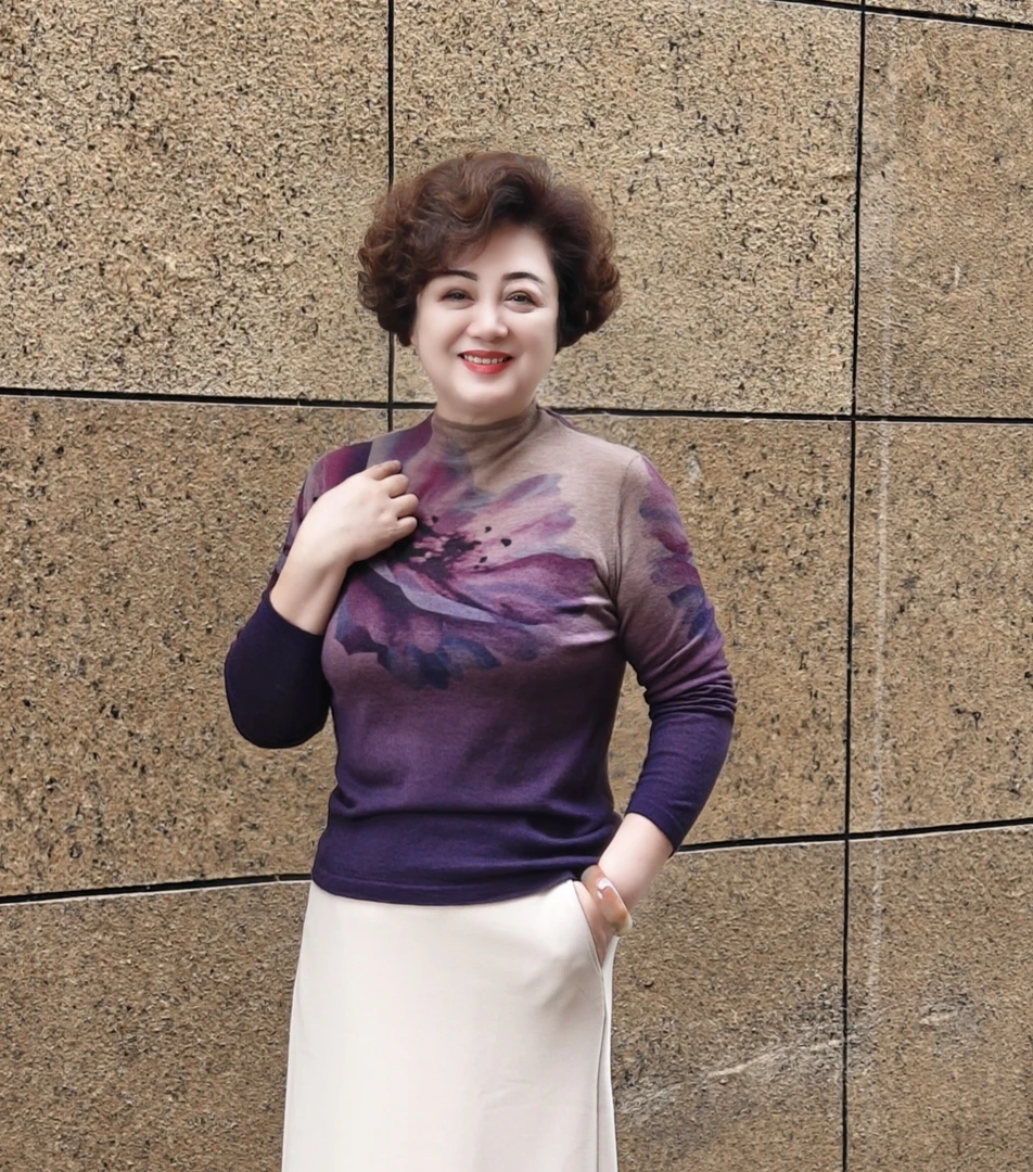 春秋百搭洋气薄款水溶羊毛打底衫女中年气质2025新款内搭中袖上衣