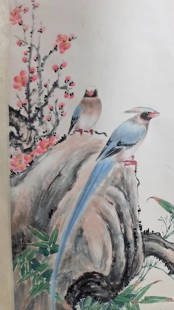 艺迅百货 花鸟 手工手绘宣纸