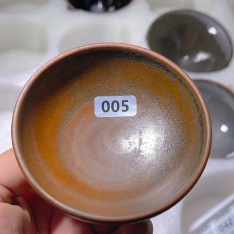 茶盏原矿原釉柴烧建盏