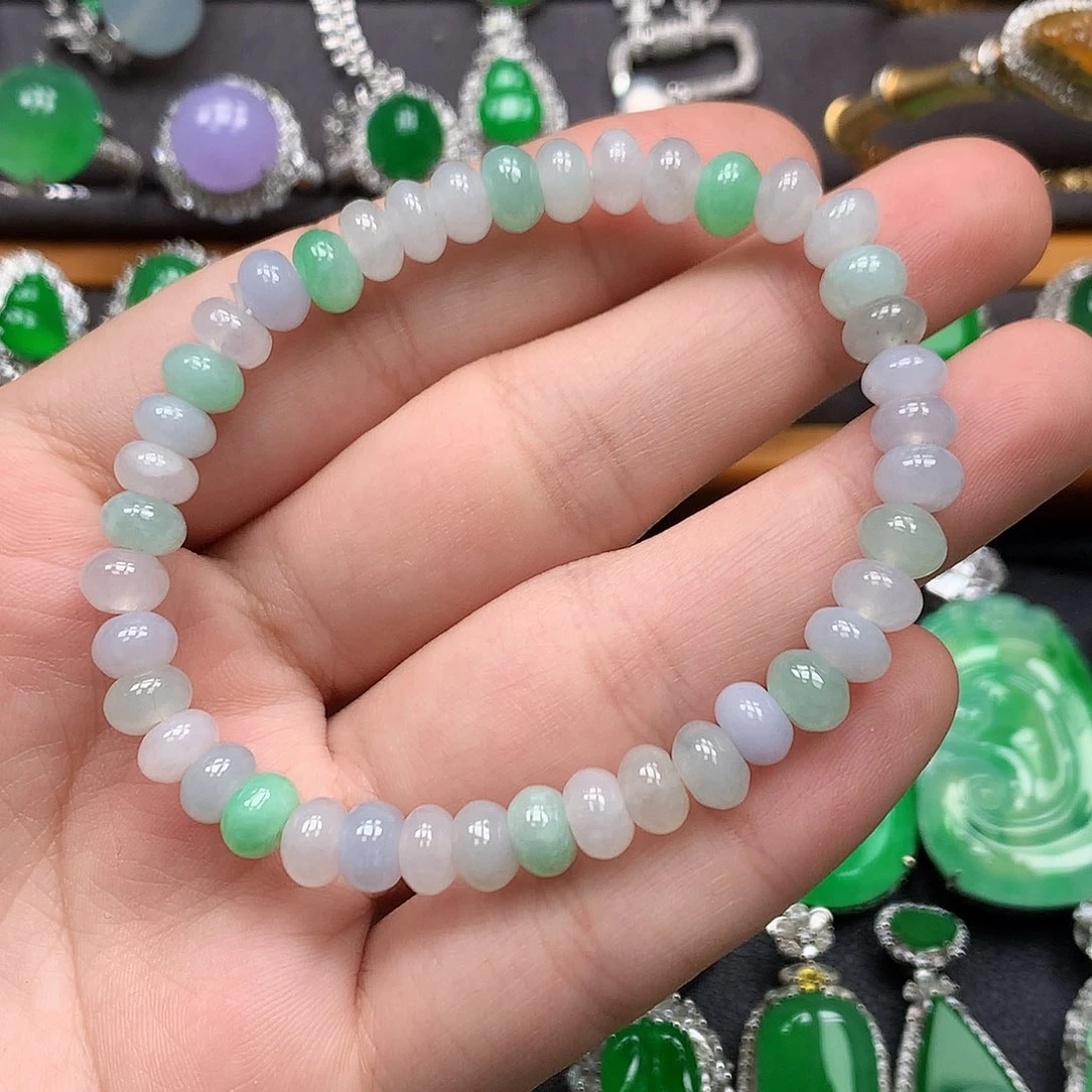 翡翠未镶嵌手串手串