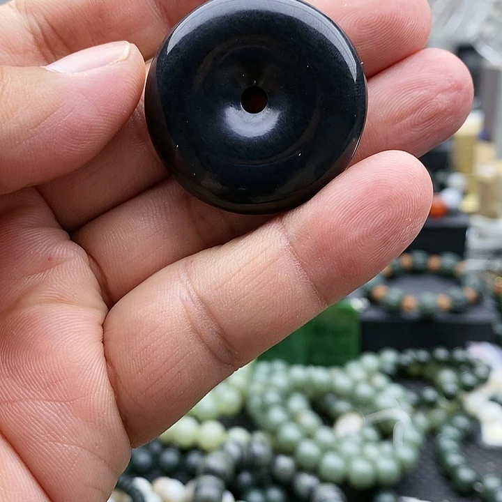 【闪购商品】手链未镶嵌和田玉平安扣