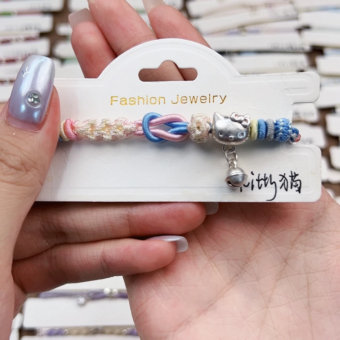 皮质925银Kitty猫