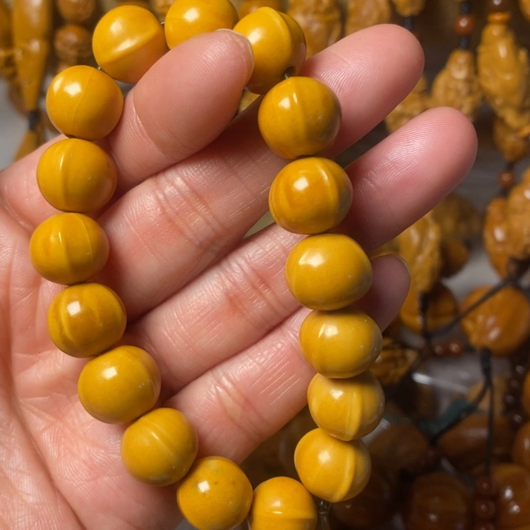 橄榄核手串/手链猴头鲨鱼背