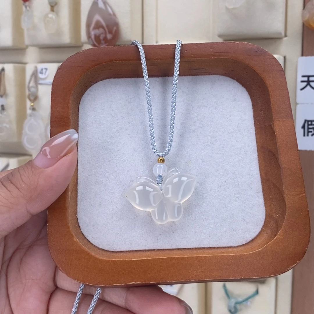 玛瑙/玉髓未镶嵌颈饰