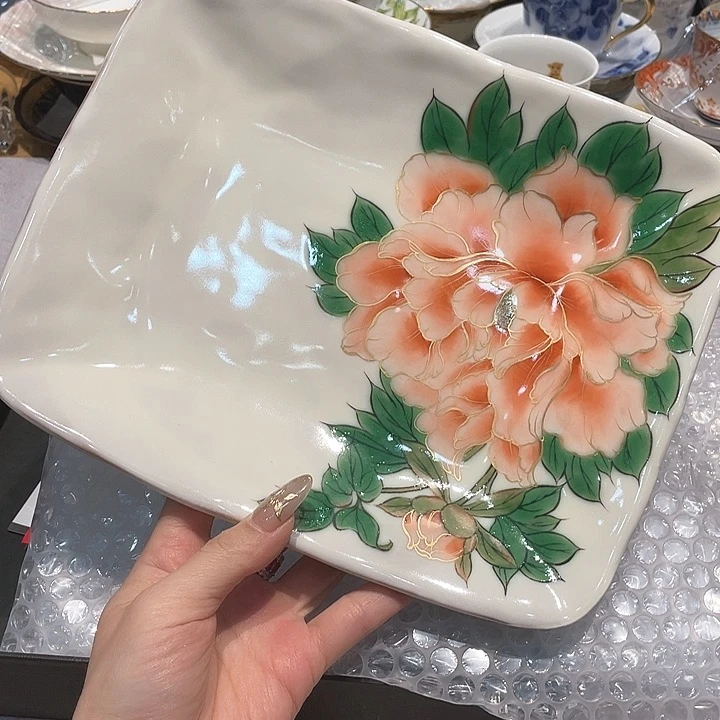 精品进口瓷器瓷片24*20