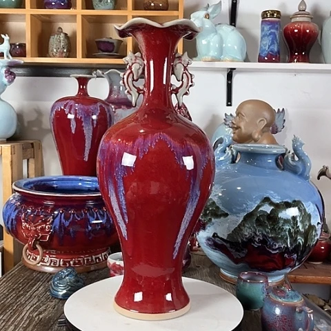 瓷片神垕镇钧瓷艺术