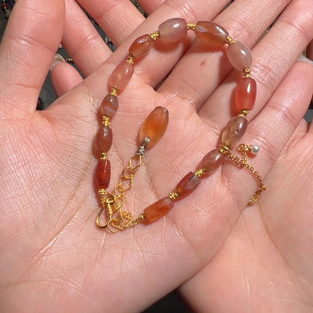 玛瑙/玉髓未镶嵌颈饰