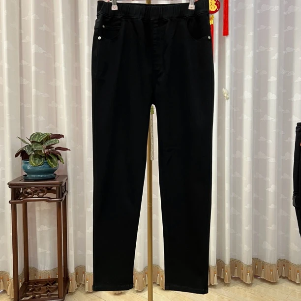 胖人坊大码牛仔裤01337 裤长99